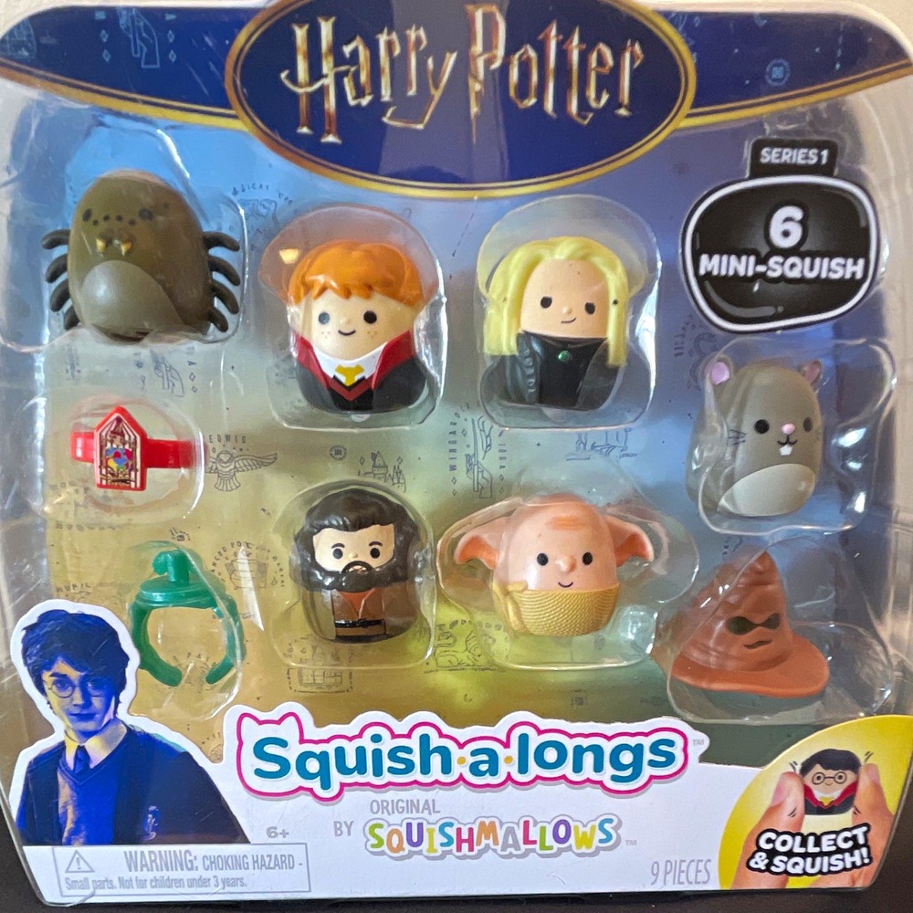 Harry Potter Toy Squish-a-longs by Squishmallows New in Box